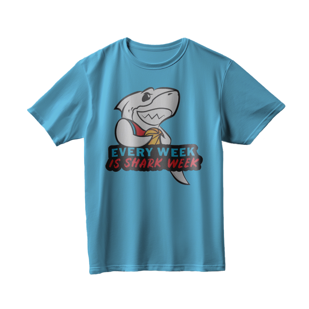 YOUTH KIDS SHARK WEEK SHIRT