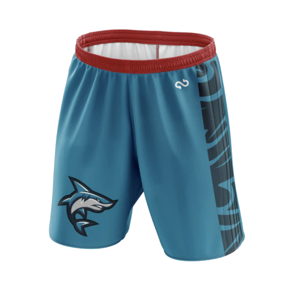 SAN DIEGO SHARKS AUTHENTIC HOME UNIFORM SHORTS