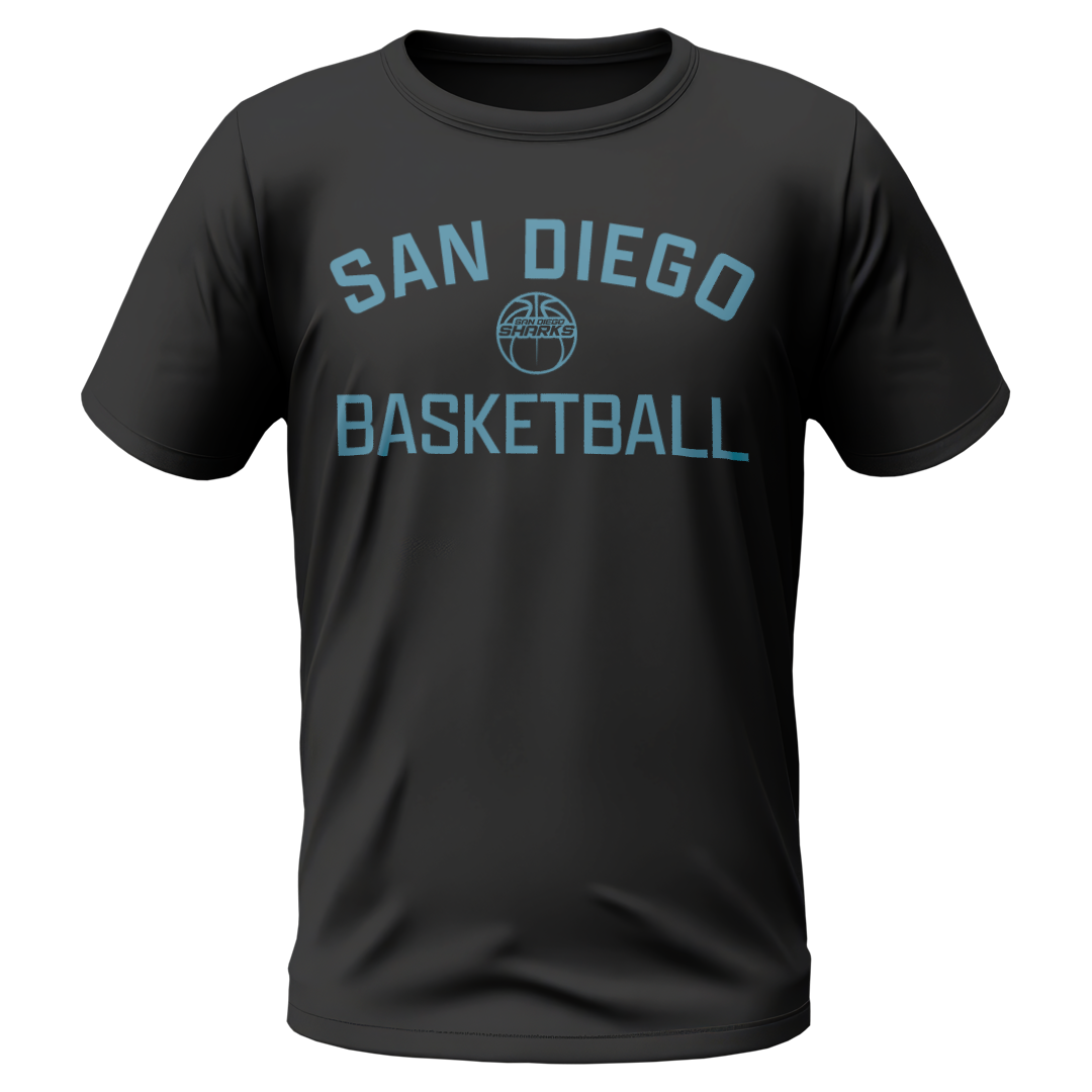 SAN DIEGO SHARKS BASKETBALL SHIRT