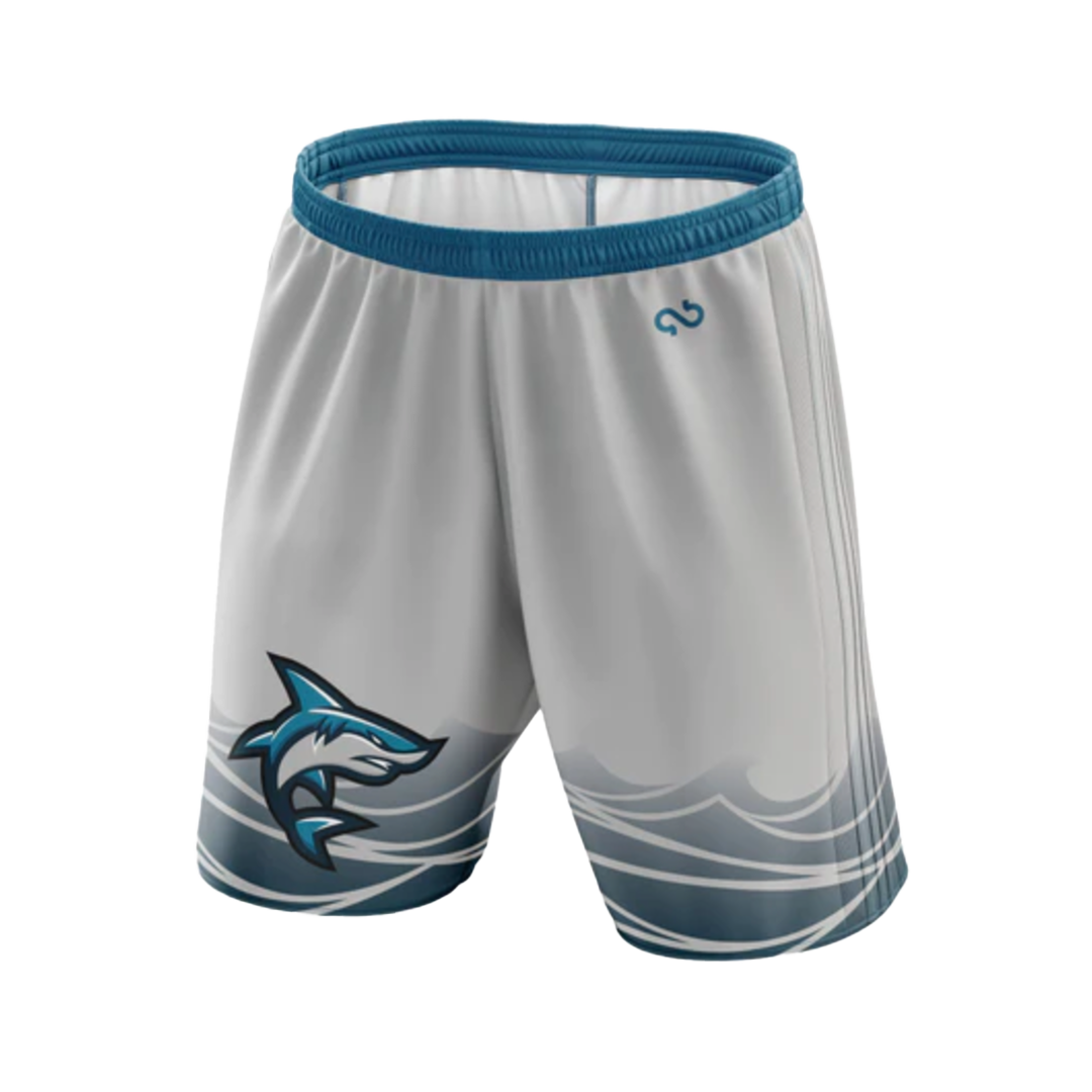 SAN DIEGO SHARKS OFFICIAL ALTERNATE UNIFORM SHORTS