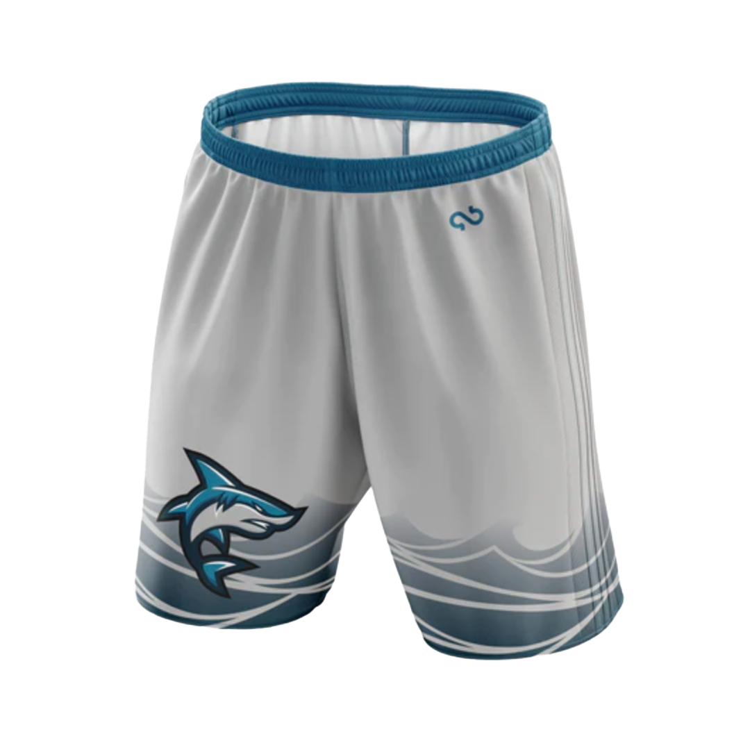 YOUTH SAN DIEGO SHARKS OFFICIAL ALTERNATE UNIFORM SHORTS